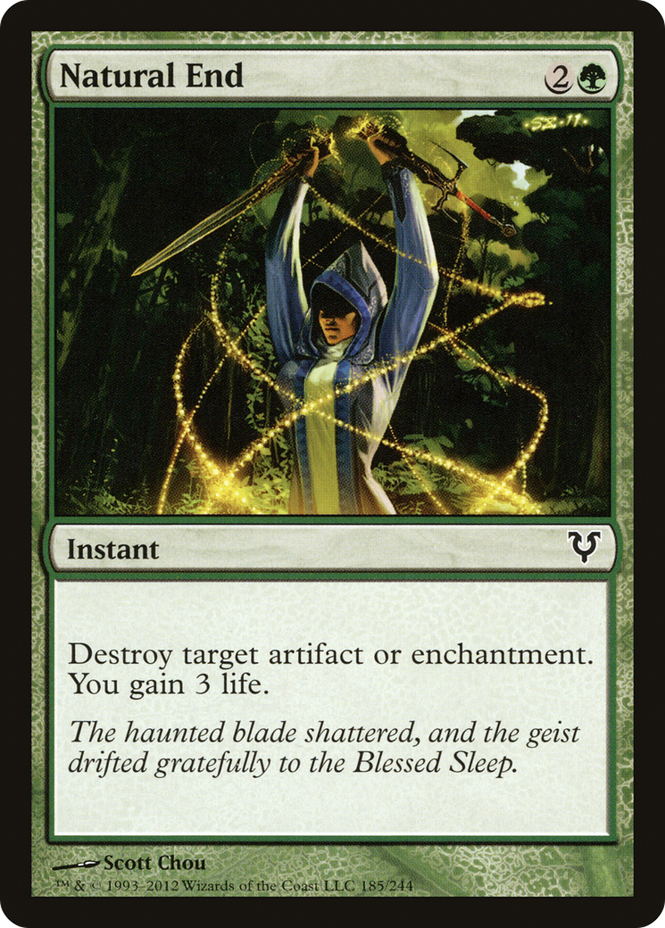 Natural End (AVR-185) (Foil)