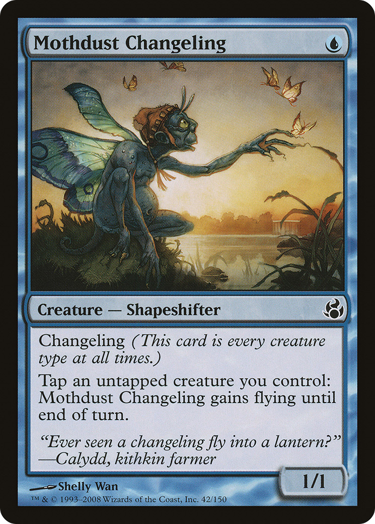 Mothdust Changeling (MOR-042) (Foil)