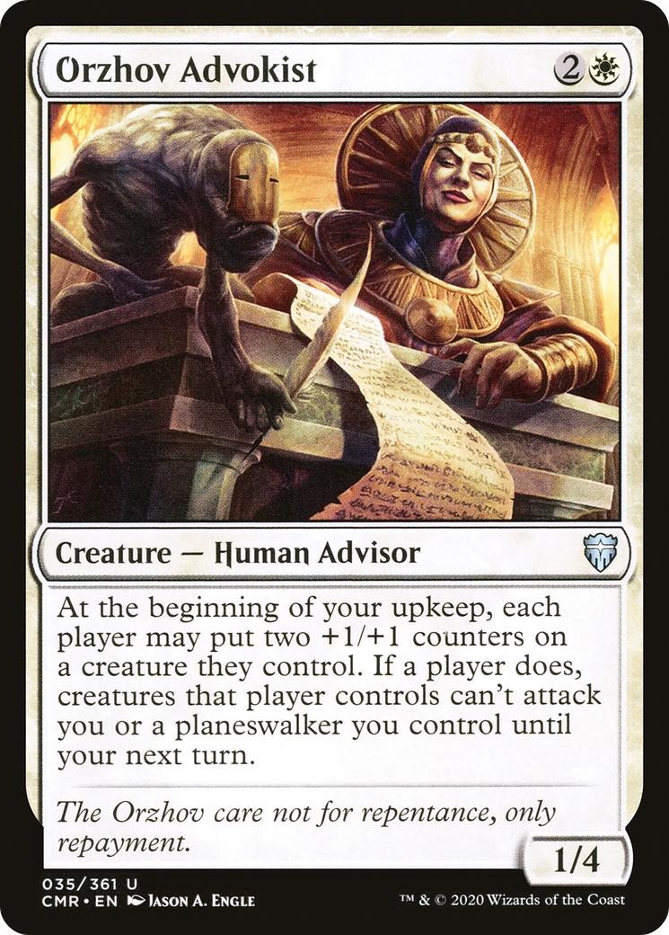 Orzhov Advokist (CMR-035) (Foil)