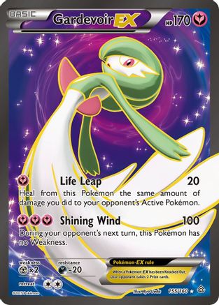 Gardevoir EX (155 Full Art) (PRC-) (Holofoil)