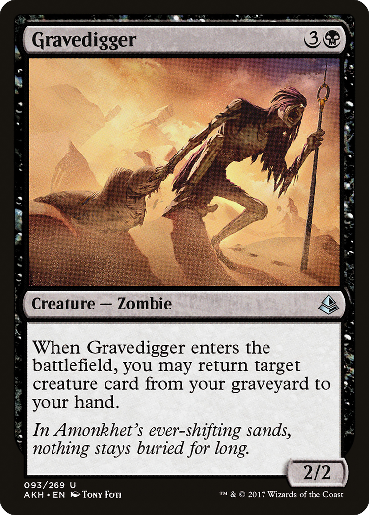 Gravedigger (AKH-093) (Foil)
