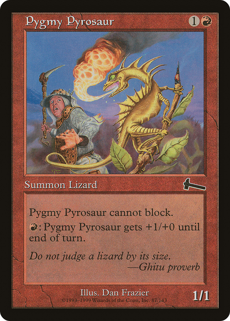 Pygmy Pyrosaur (ULG-087) (Foil)