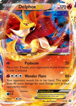 Delphox EX (PR-) (Holofoil)