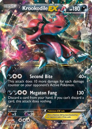 Krookodile EX (PR-XY25) (Holofoil)
