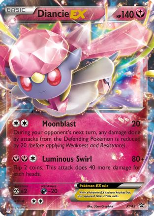Diancie EX (PR-XY43) (Holofoil)