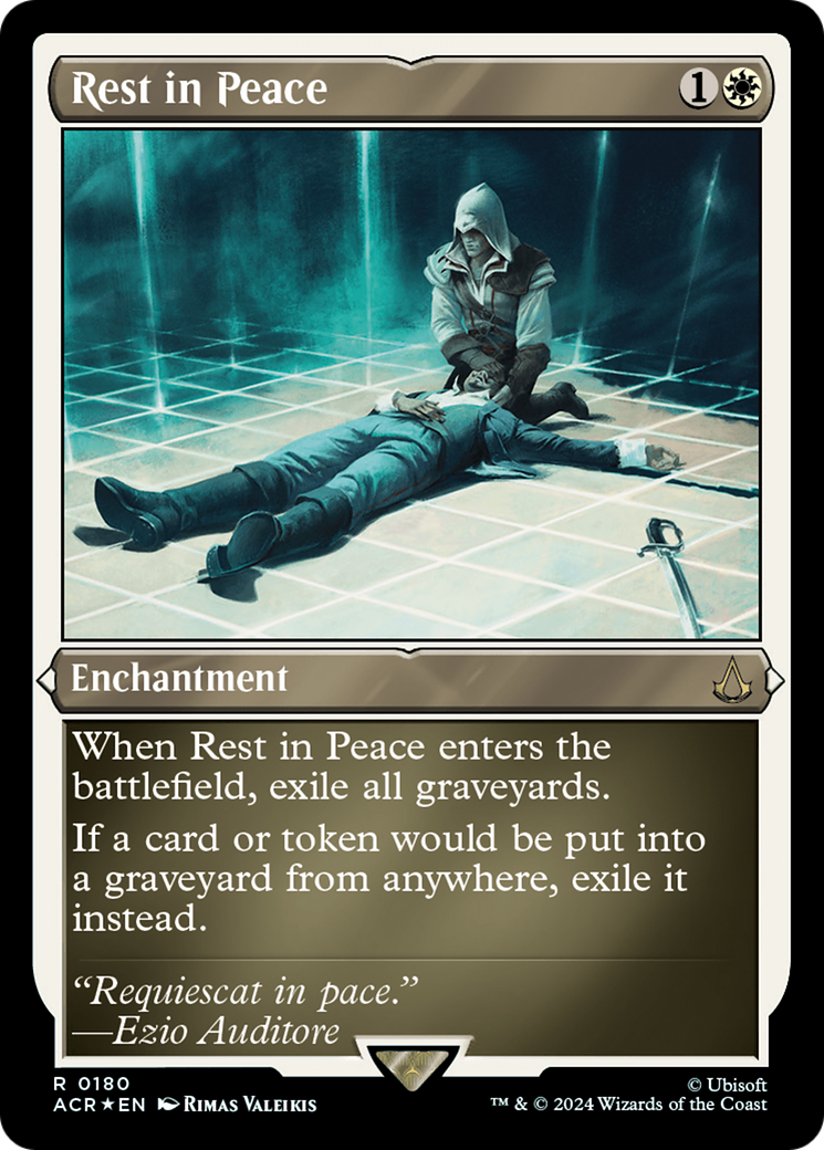 Rest in Peace (ACR-180) (Etched Foil)