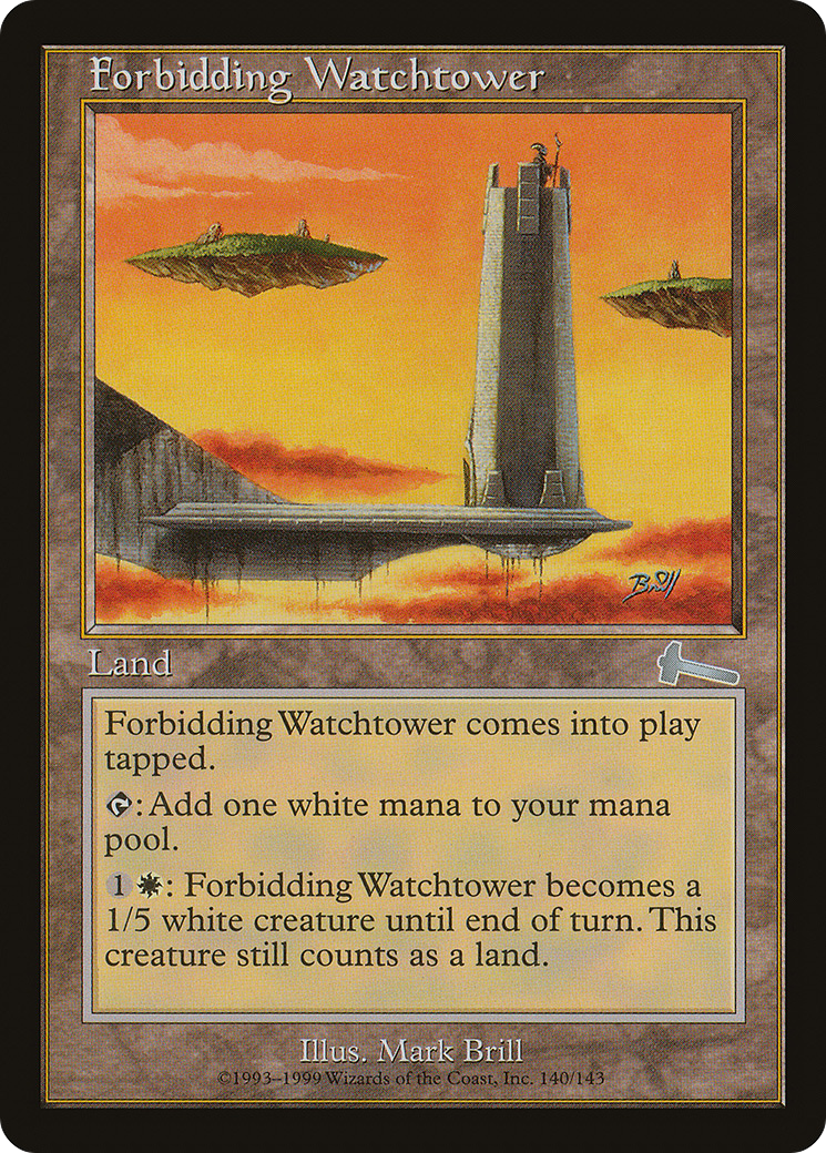 Forbidding Watchtower (ULG-140) (Foil)