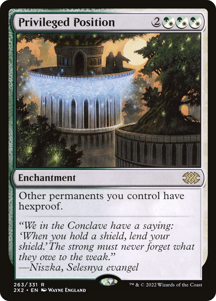 Privileged Position (2X2-263) (Foil)