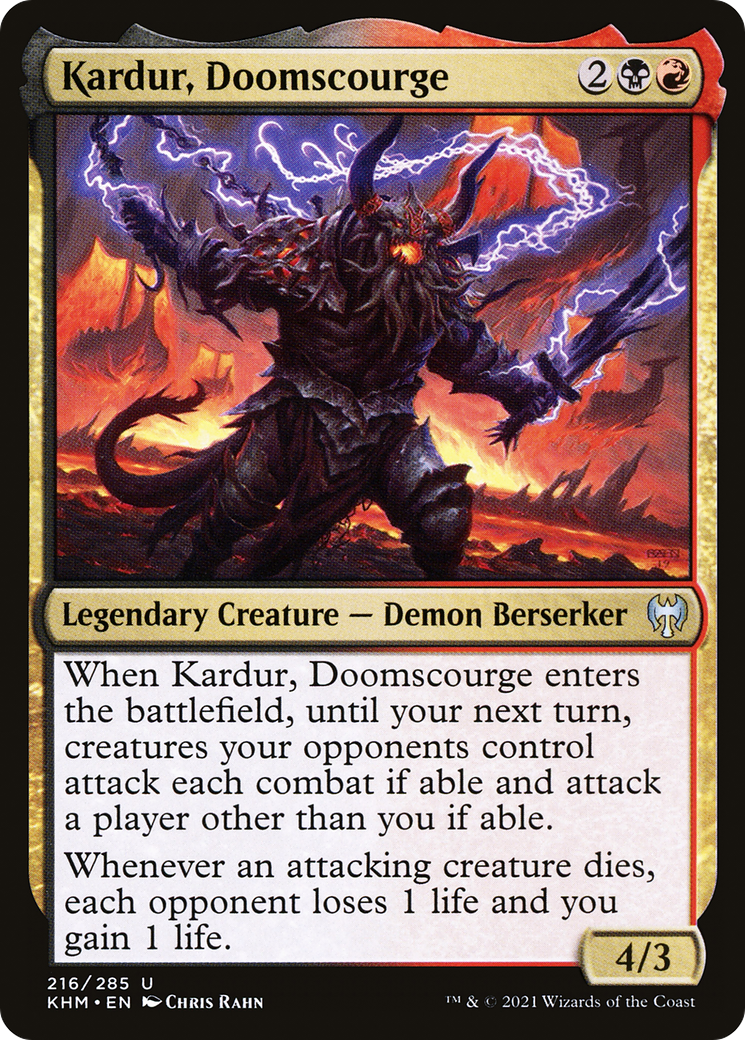 Kardur, Doomscourge (KHM-216) (Foil)