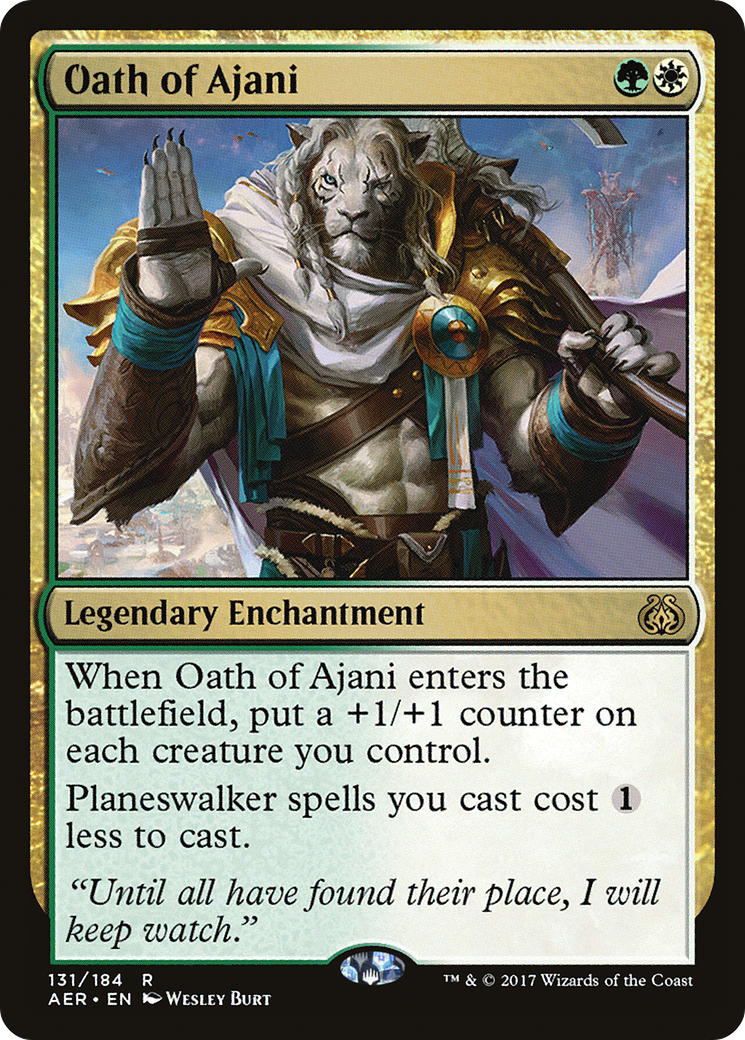 Oath of Ajani (AER-131) (Foil)