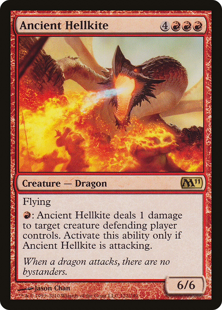 Ancient Hellkite (M11-122) (Foil)