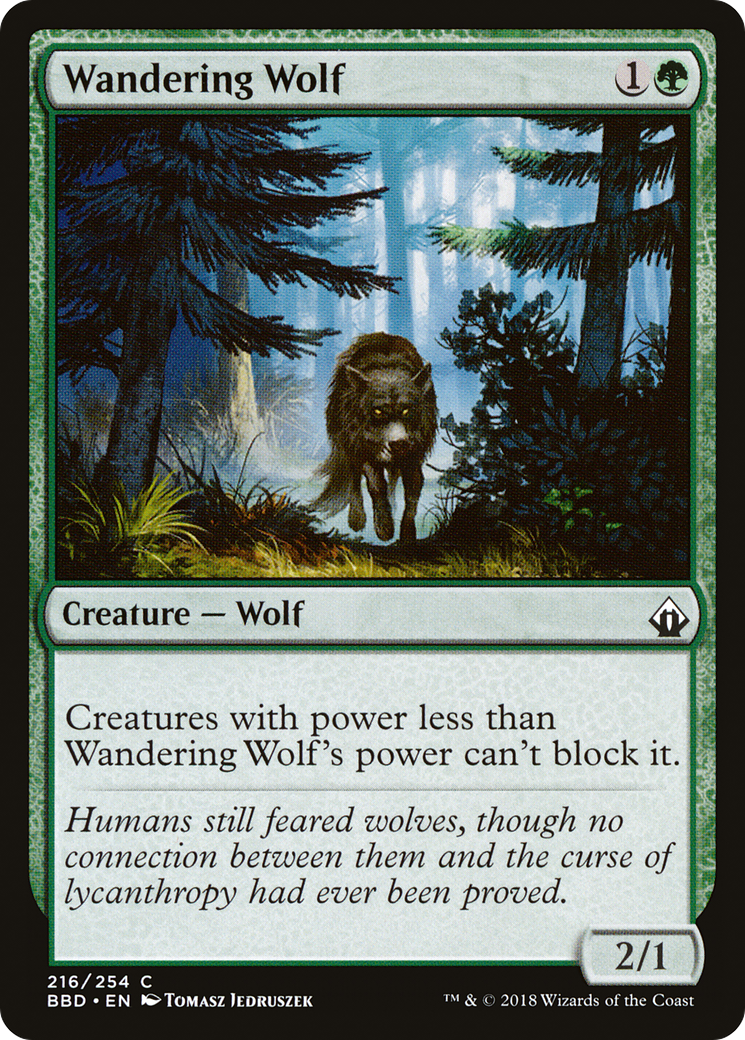 Wandering Wolf (BBD-216) (Foil)