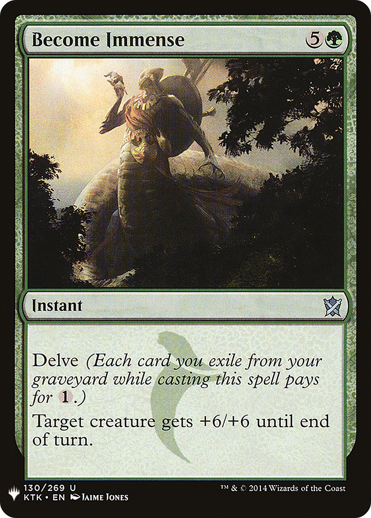 Become Immense (LIST-KTK-130)