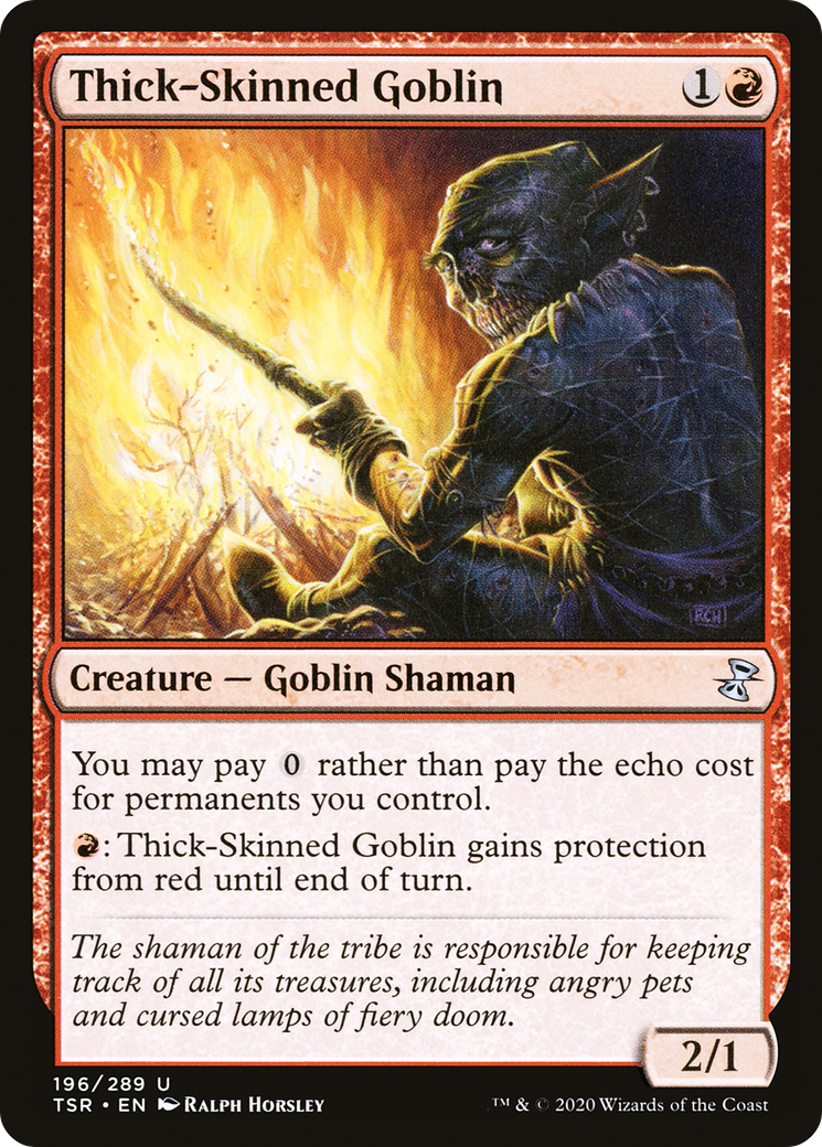Thick-Skinned Goblin (TSR-196) (Foil)