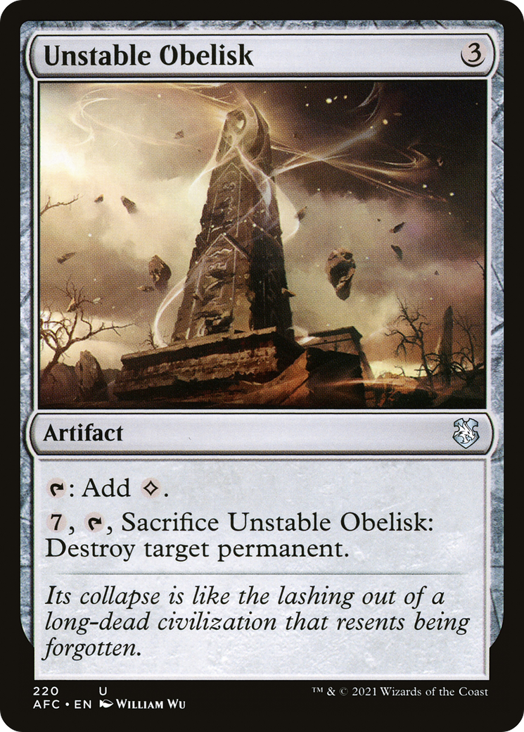 Unstable Obelisk (AFC-220)