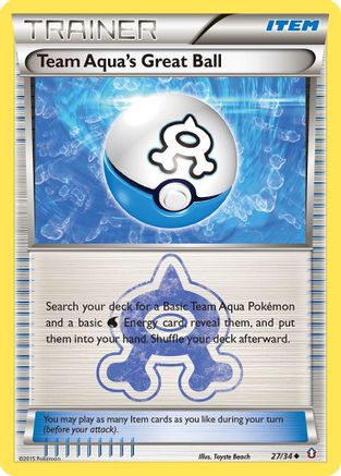 Team Aqua's Great Ball (DCR-027)