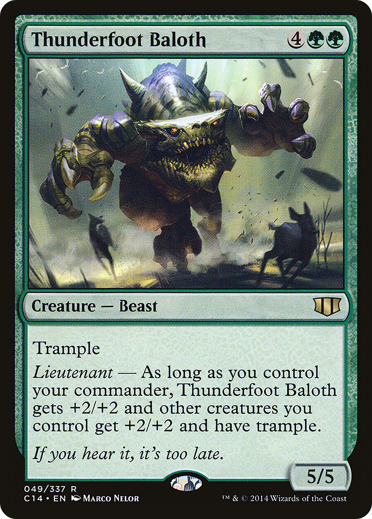 Thunderfoot Baloth (C14-049)