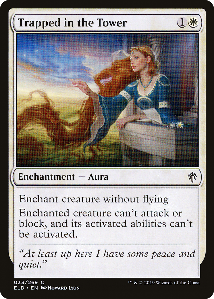 Trapped in the Tower (ELD-033) (Foil)