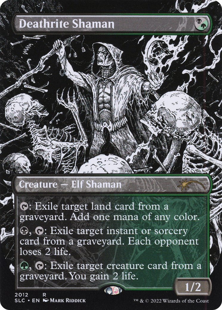 Deathrite Shaman (SLC-2012) (Borderless) (Foil)