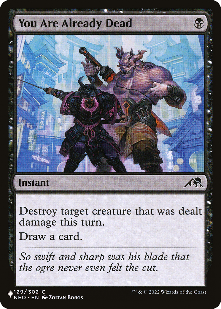 You Are Already Dead (LIST-NEO-129)