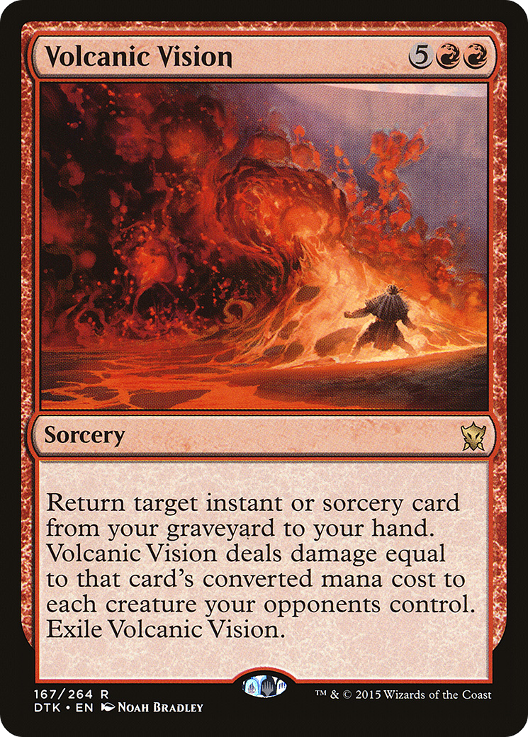Volcanic Vision (DTK-167) (Foil)