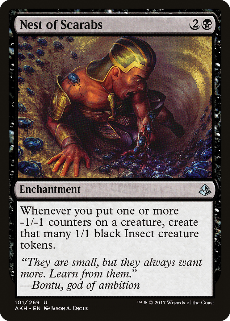 Nest of Scarabs (AKH-101) (Foil)