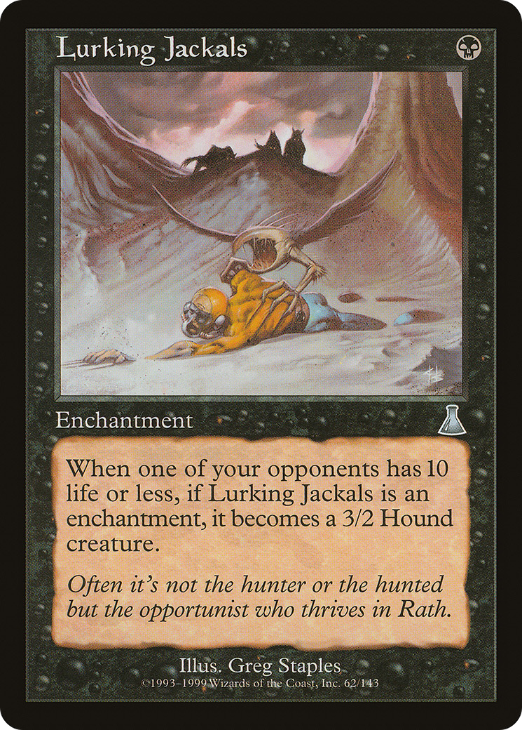 Lurking Jackals (UDS-062) (Foil)