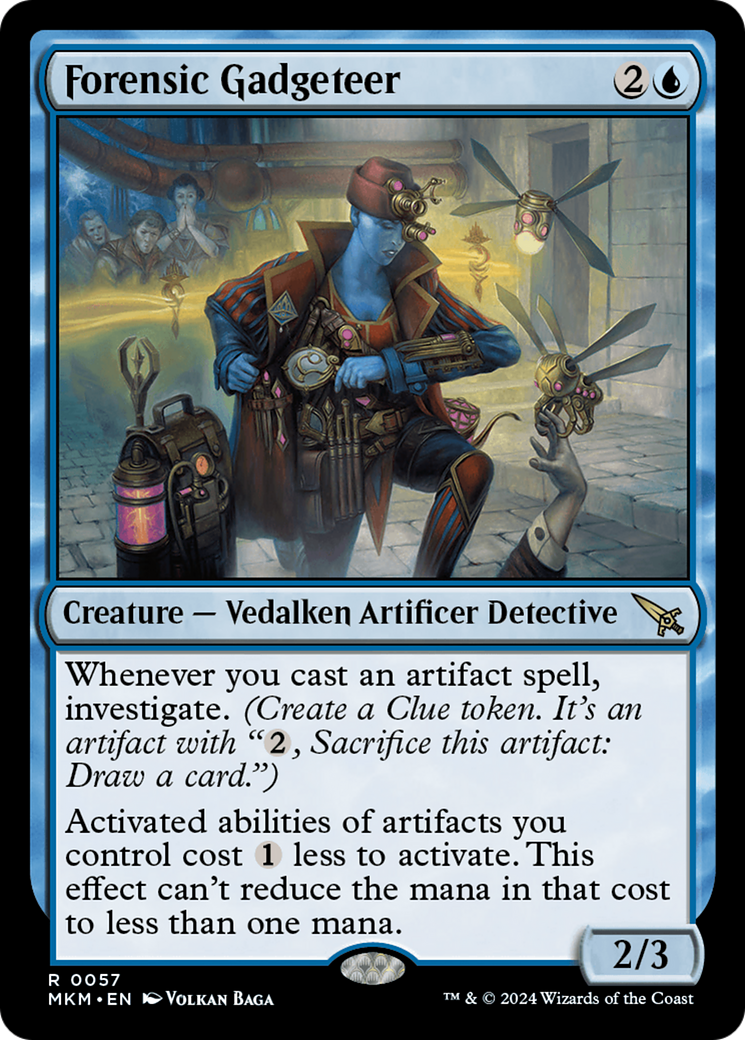 Forensic Gadgeteer (MKM-057) (Foil)