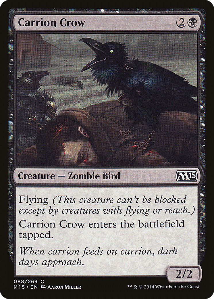 Carrion Crow (M15-088) (Foil)