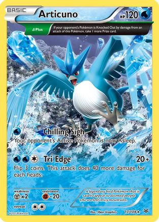 Articuno (17 Delta) (ROS-017)