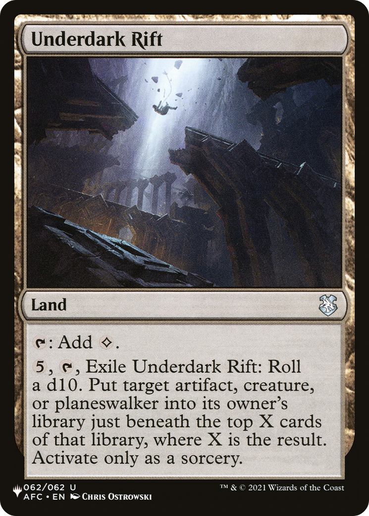 Underdark Rift (LIST-AFC-62)