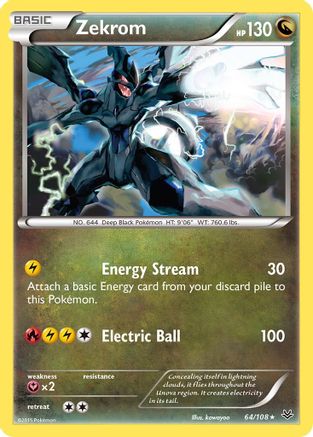 Zekrom (ROS-064) (Reverse Holofoil)