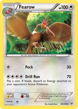 Fearow (ROS-066) (Reverse Holofoil)