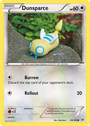 Dunsparce (ROS-068) (Reverse Holofoil)