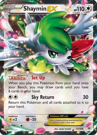 Shaymin EX (ROS-077) (Holofoil)