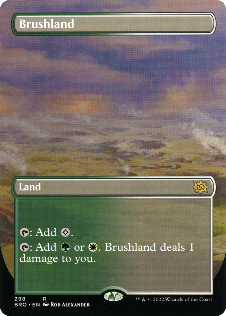 Brushland (BRO-298) (Borderless) (Foil)