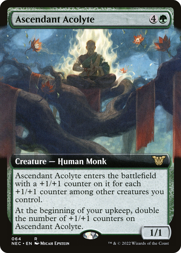 Ascendant Acolyte (NEC-064) (Extended Art)