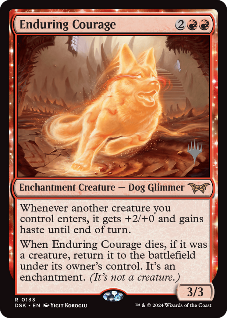 Enduring Courage (PPDSK-133P) (Foil)