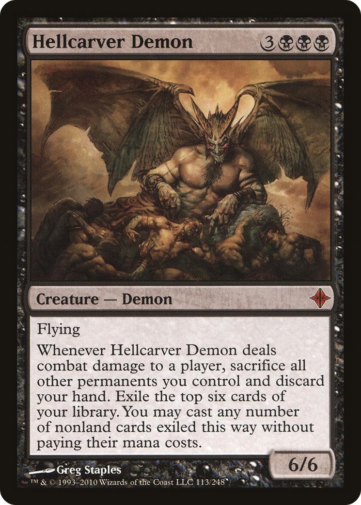 Hellcarver Demon (ROE-113) (Foil)