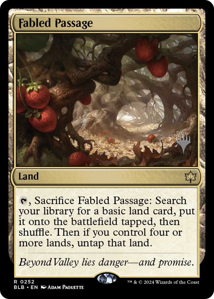 Fabled Passage (PPBLB-252P) (Foil)