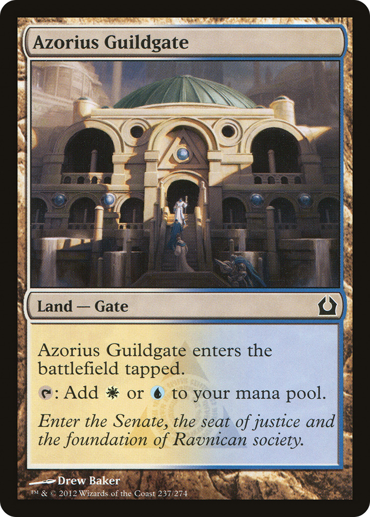 Azorius Guildgate (RTR-237) (Foil)