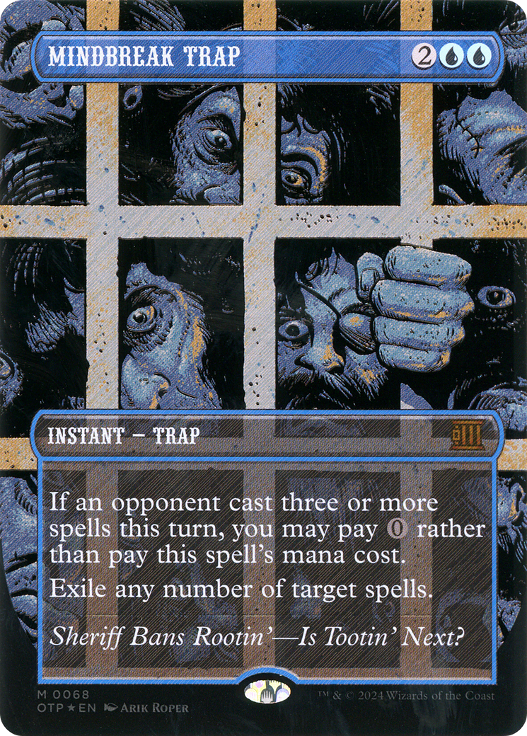 Mindbreak Trap (OTP-068) (Borderless) (Textured Foil)