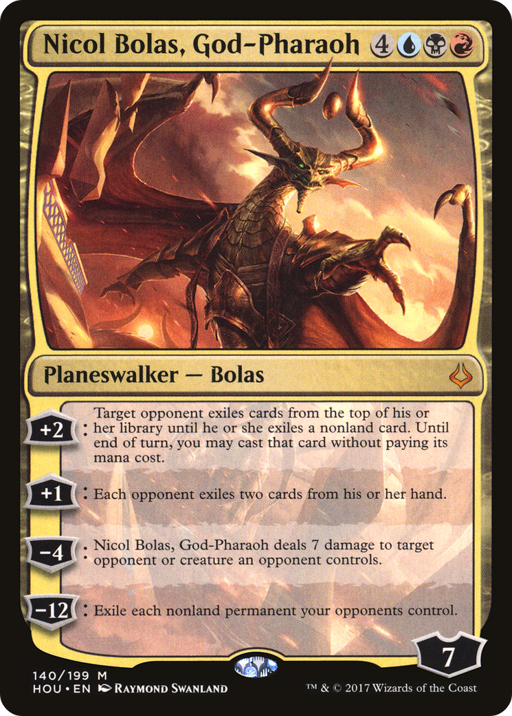 Nicol Bolas, God-Pharaoh (HOU-140)