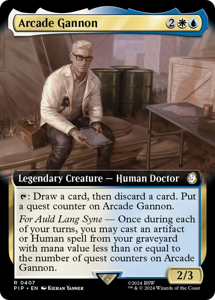 Arcade Gannon (PIP-407) (Extended Art) (Foil)