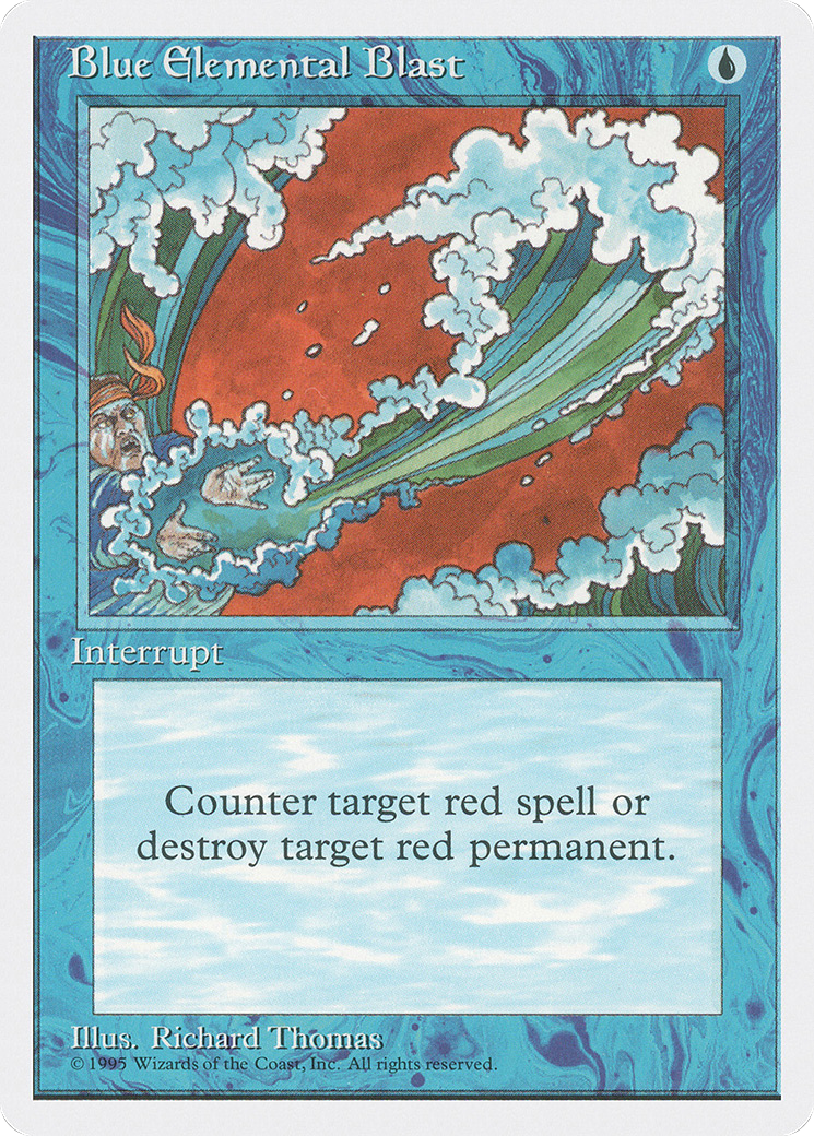 Blue Elemental Blast (4ED-063)