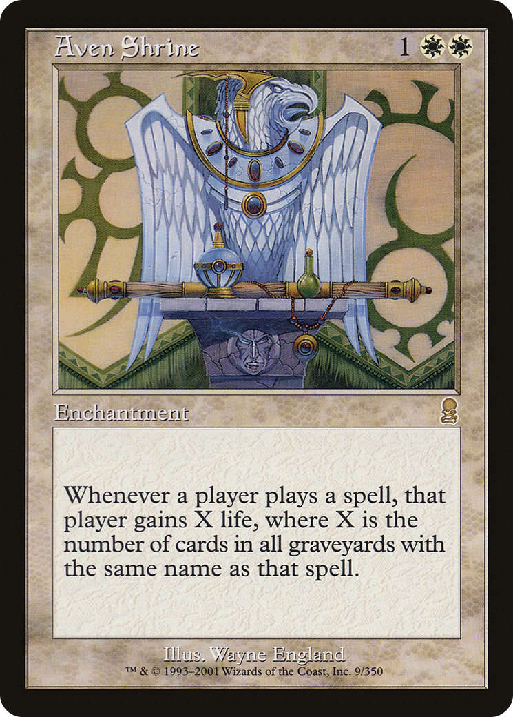 Aven Shrine (ODY-009) (Foil)