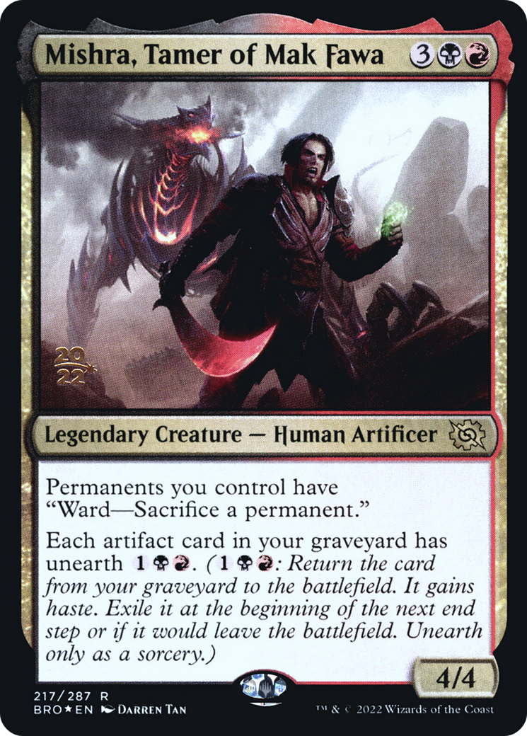 Mishra, Tamer of Mak Fawa (PRE-217S) (Foil)