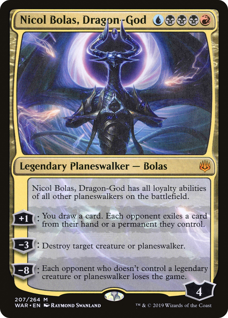 Nicol Bolas, Dragon-God (WAR-207)
