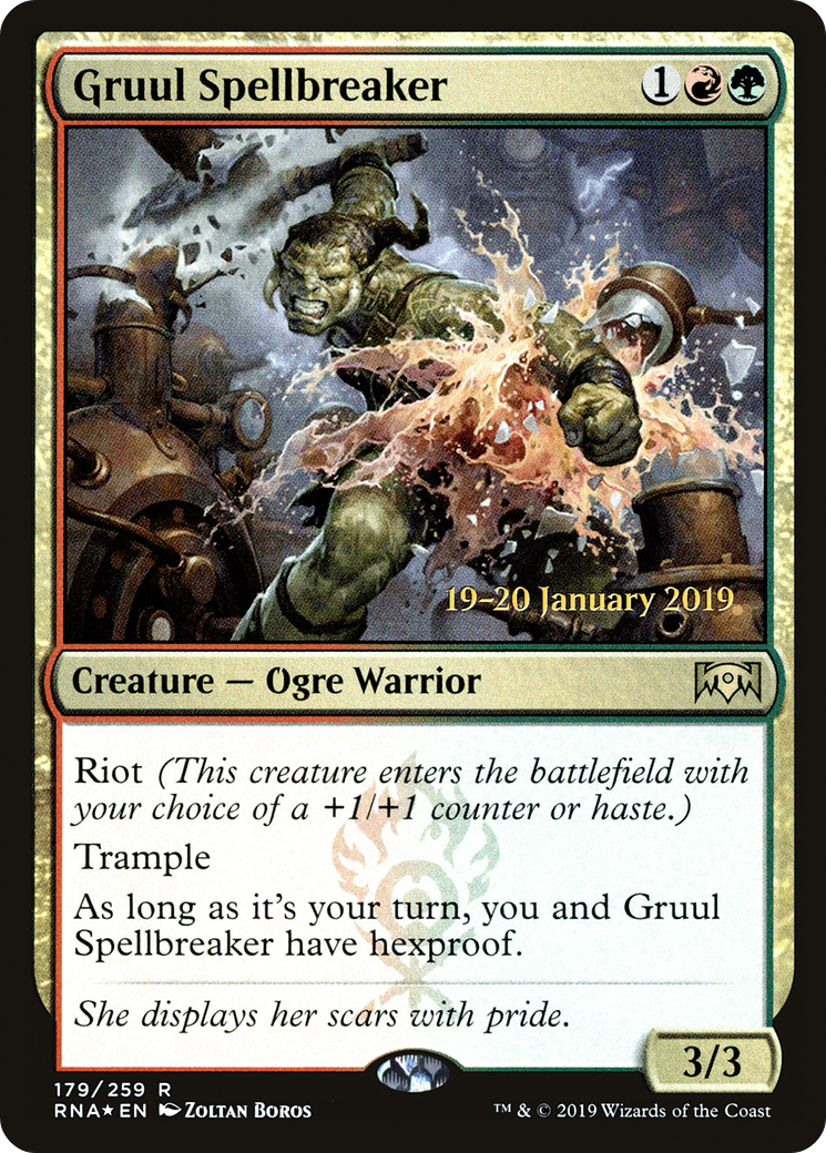Gruul Spellbreaker (PRE-179S) (Foil)