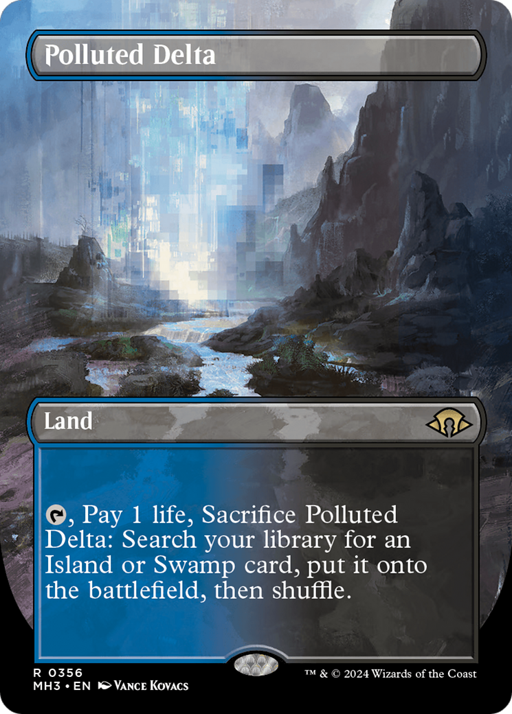 Polluted Delta (MH3-356) (Borderless) (Foil)